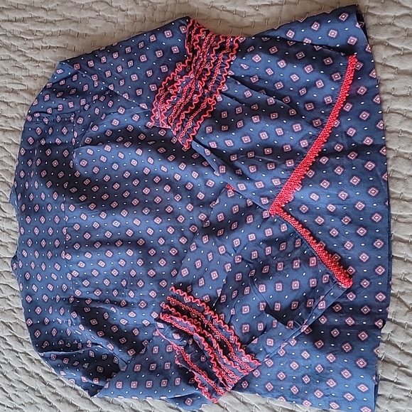 J Crew Embroidered Bell-Sleeve Top - Picture 16 of 16